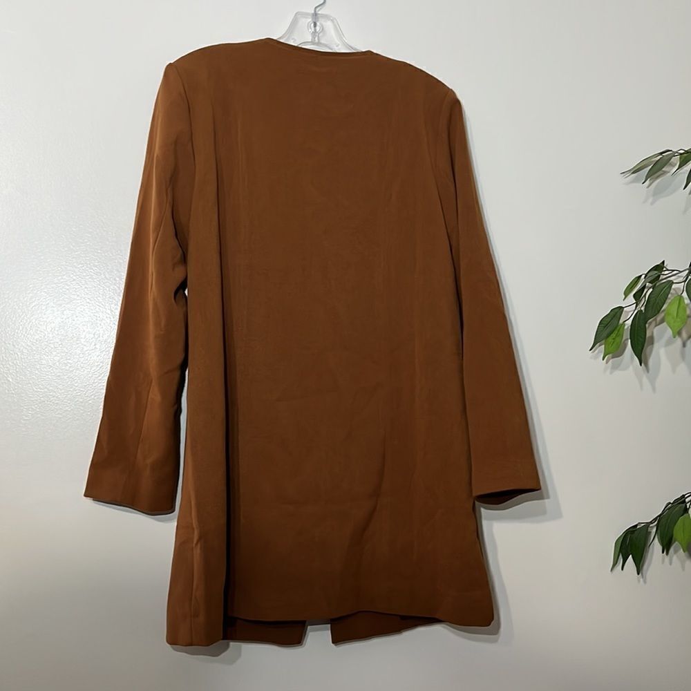 Linea by Louis Dell'Olio V-Neck Zip-Front Jacket - Picture 6 of 8